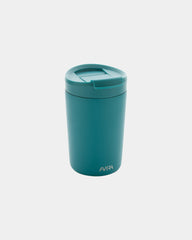 Mug acier recyclé Alya 300ml à personnaliser - Turquoise