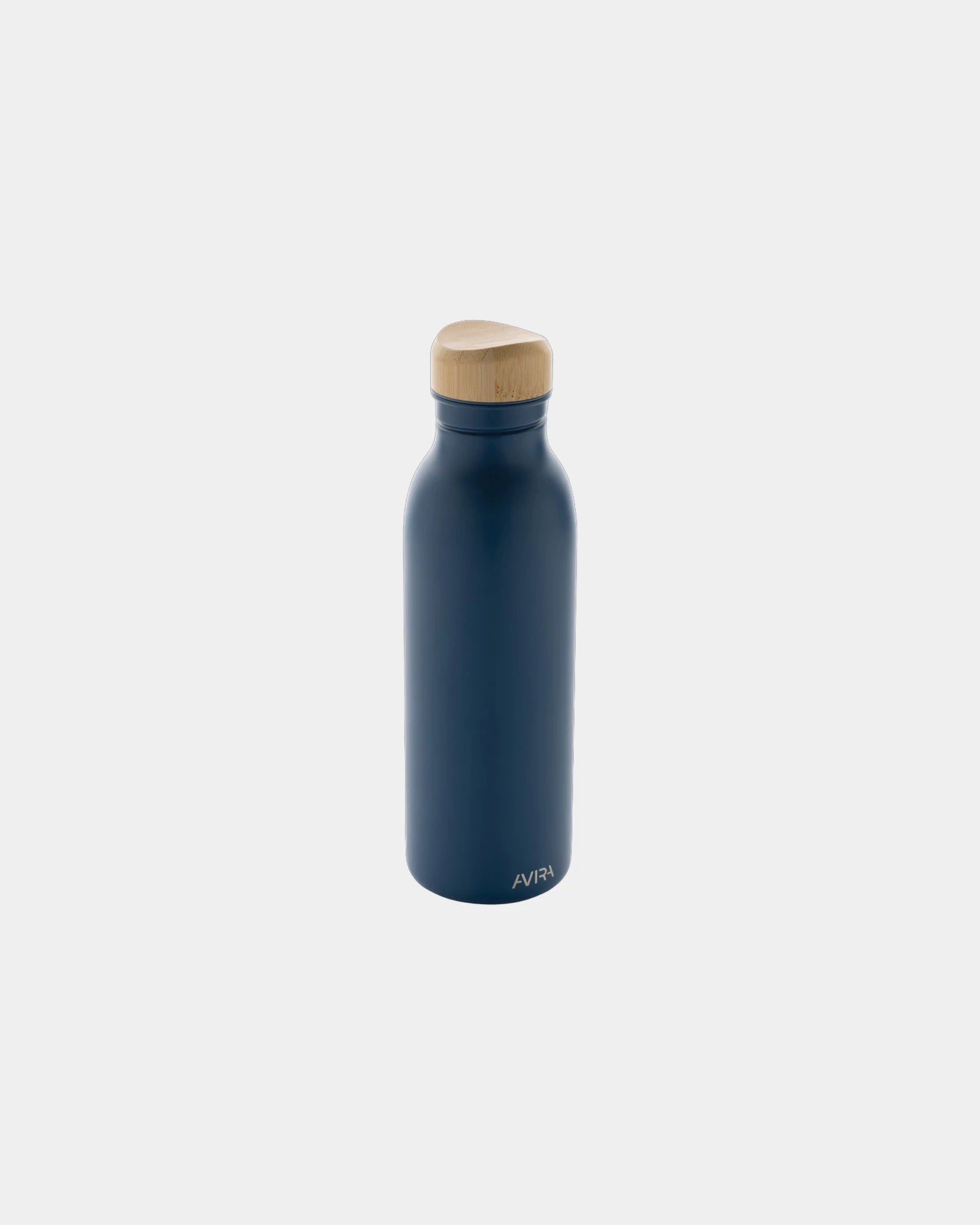 Bouteille inox recyclé Avira Alcor 600ml à personnaliser - Bleu Marine