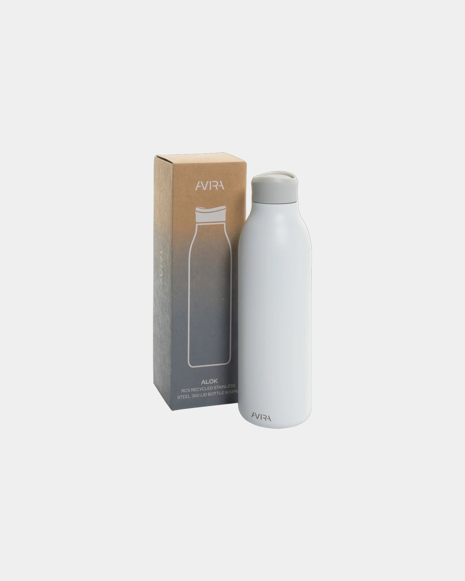 Bouteille d'eau acier recyclé Alok 600ml à personnaliser - 24