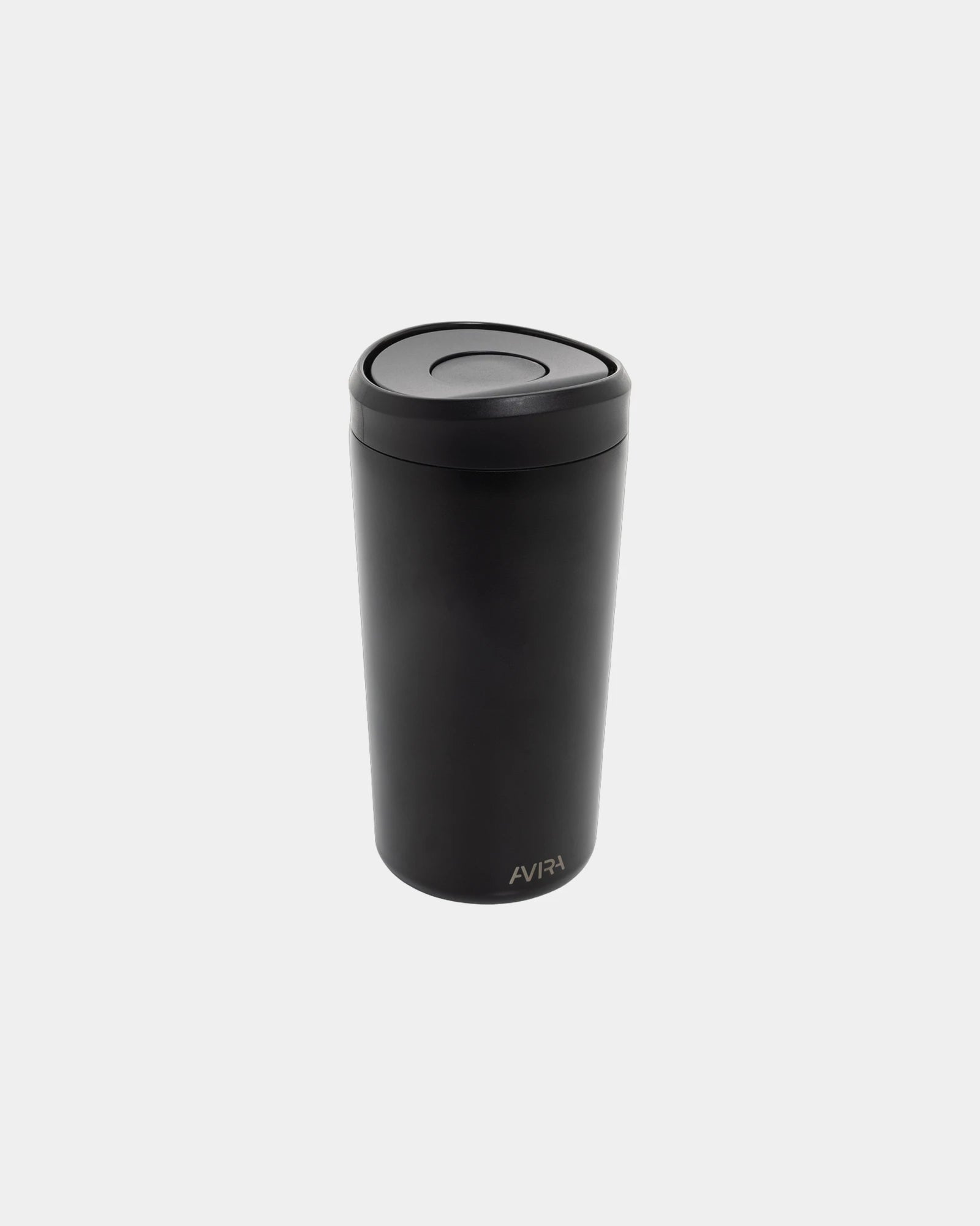Mug acier recyclé 400ml Alix à personnaliser - Noir