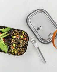 Boîte à lunch inox étanche à personnaliser - 7