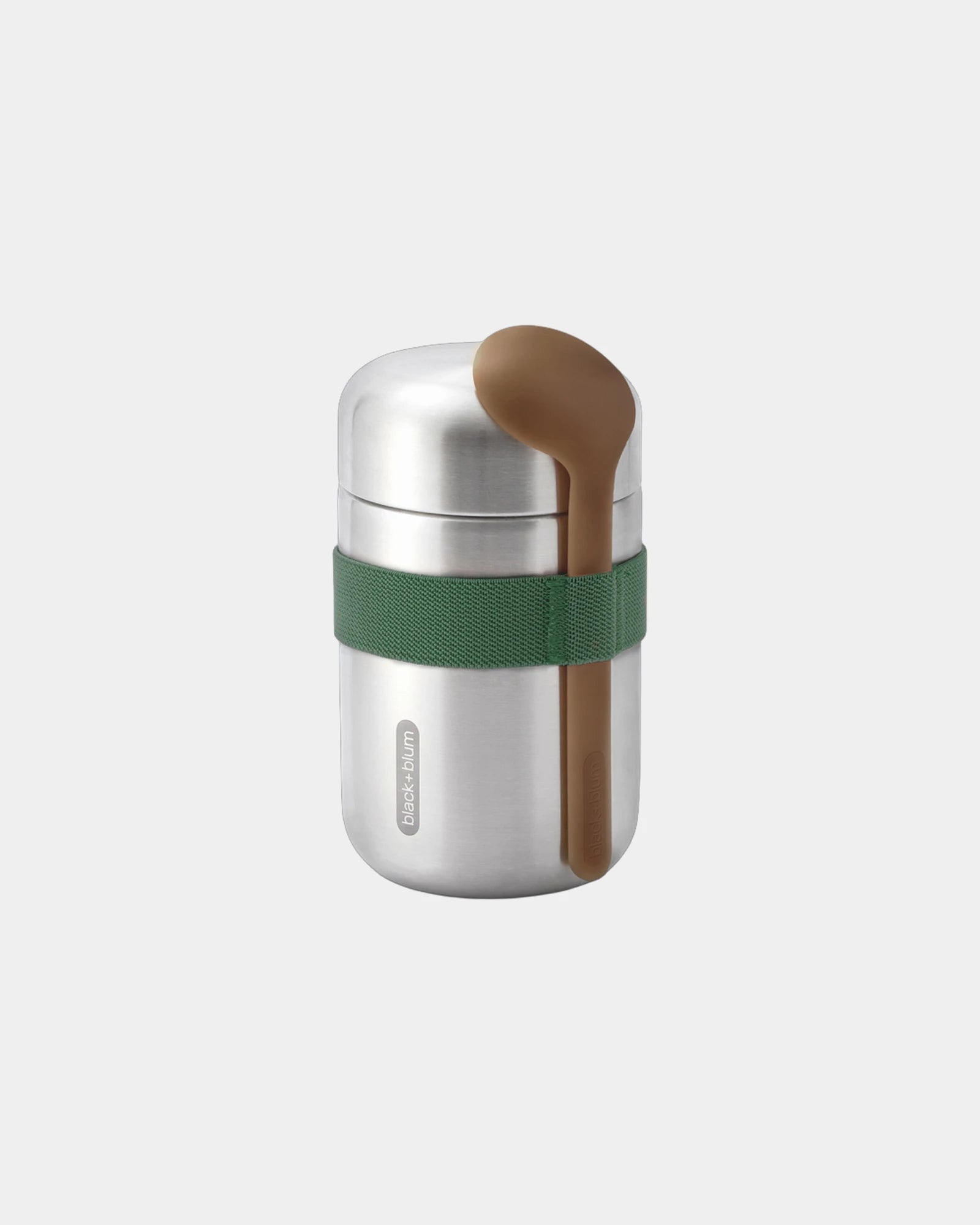 Conteneur à aliments inox Black + Blum 400ml à personnaliser - Vert Olive