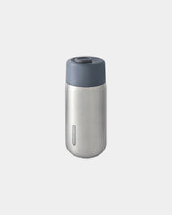 Mug de voyage étanche acier inoxydable Black + Blum 340ml à personnaliser - Gris