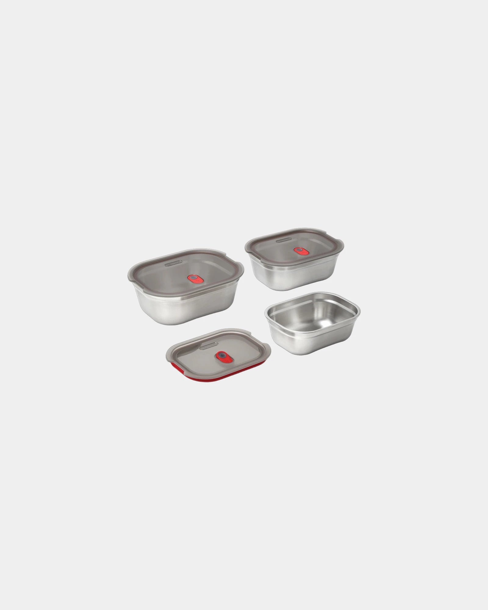 Set de boîtes repas acier inoxydable Black + Blum à personnaliser - 3