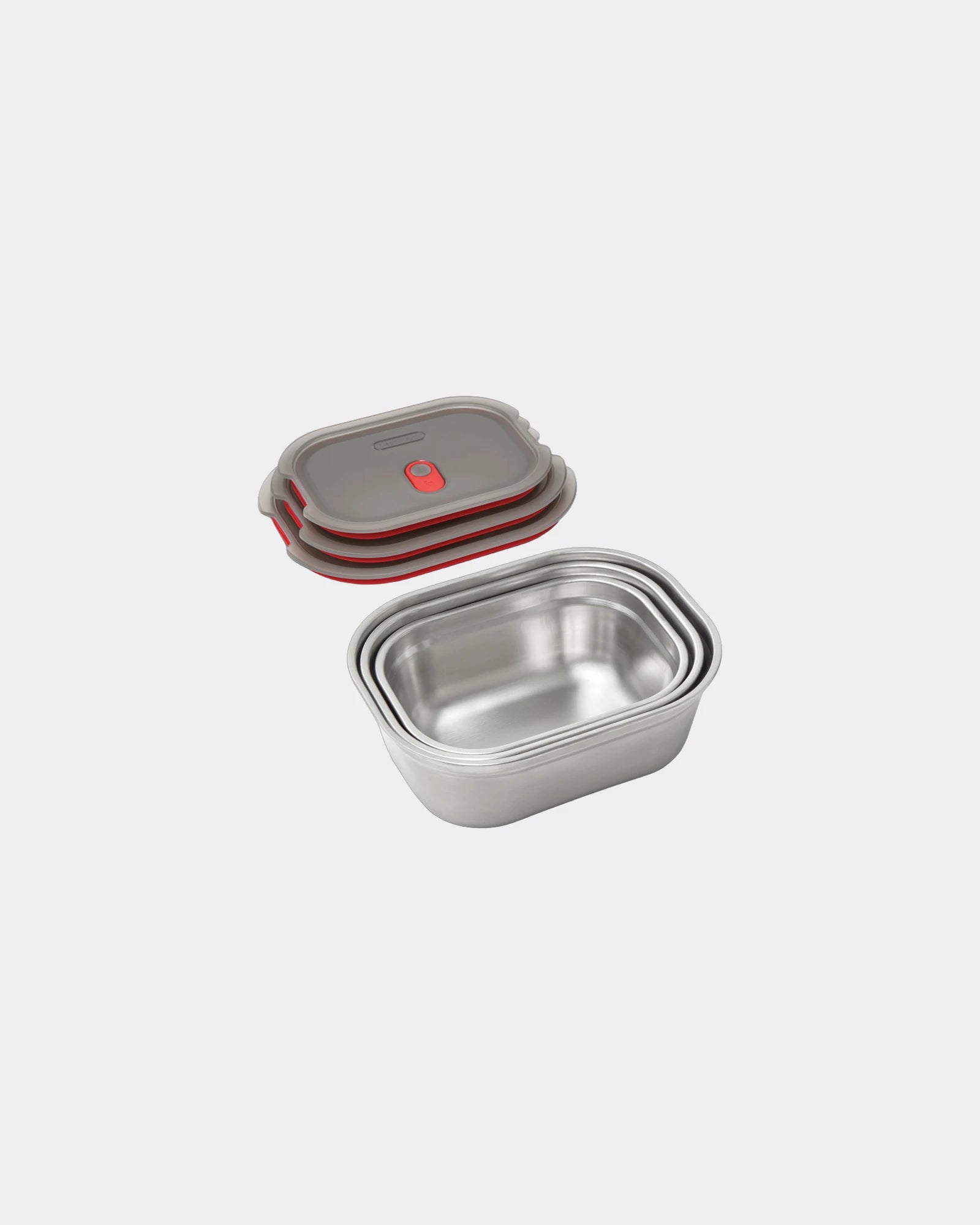 Set de boîtes repas acier inoxydable Black + Blum à personnaliser - 2