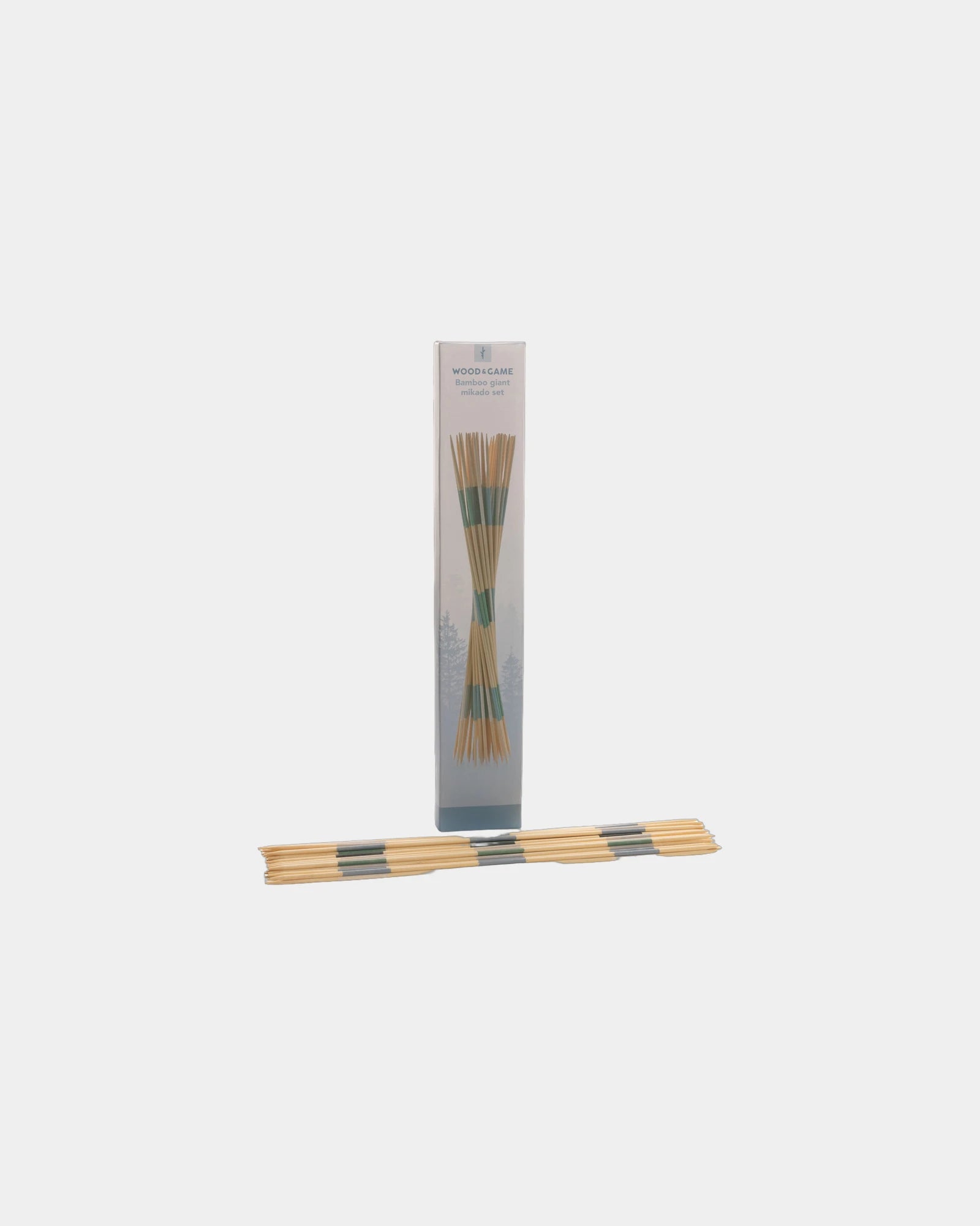 Jeu de mikado géant en bambou à personnaliser - 2