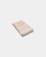 Serviette coton recyclé 100x180 cm à personnaliser - Rose