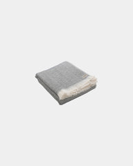 Serviette coton recyclé 100x180cm à personnaliser - Noir