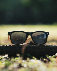 Óculos de sol bambu e plástico reciclado para personalizar - 4