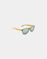 Óculos de sol bambu e plástico reciclado para personalizar - Verde