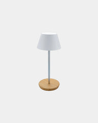 Lampe de table ABS recyclé à personnaliser - Blanc