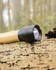 Lampe torche ABS recyclé et bambou 3W à personnaliser - 4