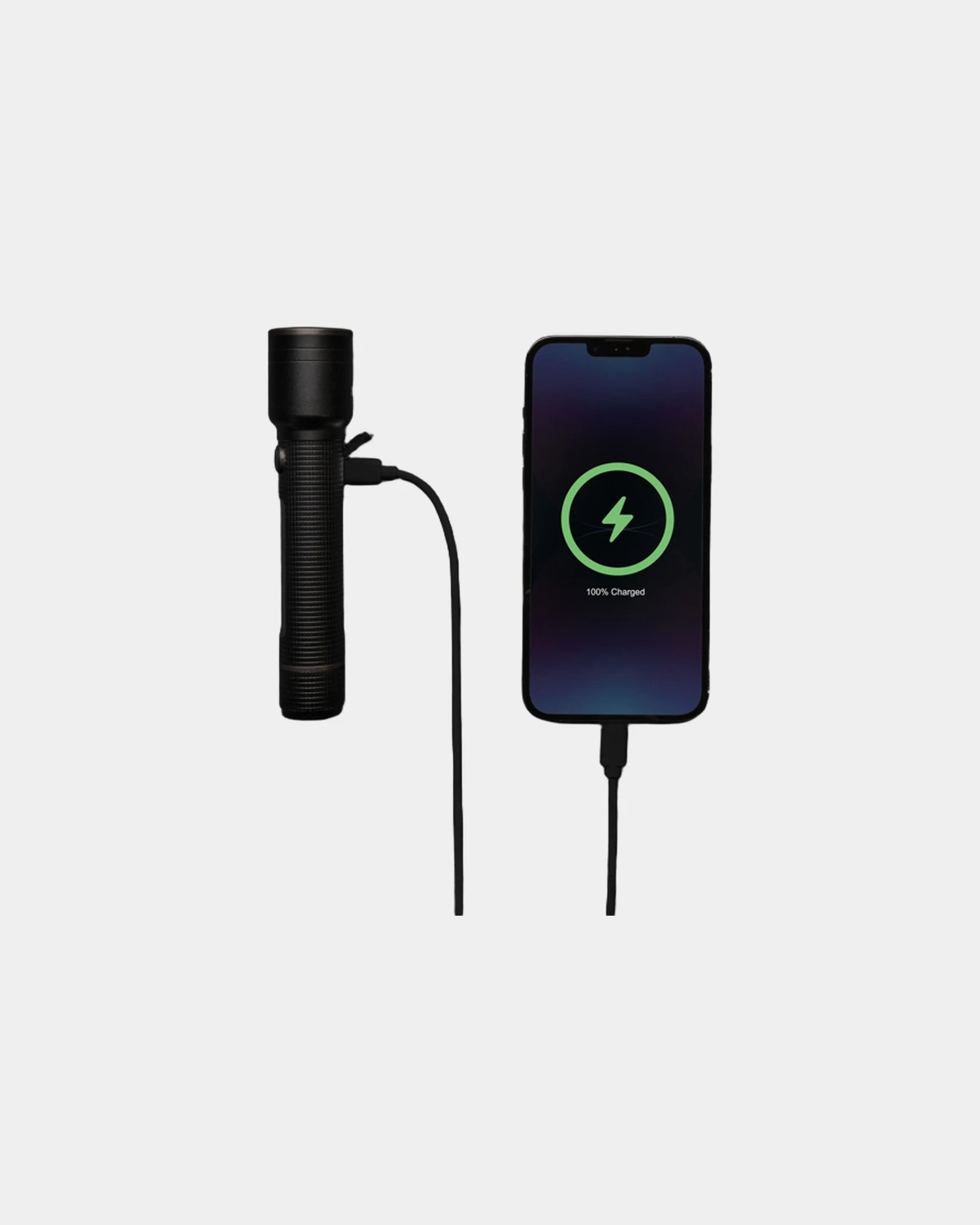 Lampe torche aluminium recyclé 10W à personnaliser - 3