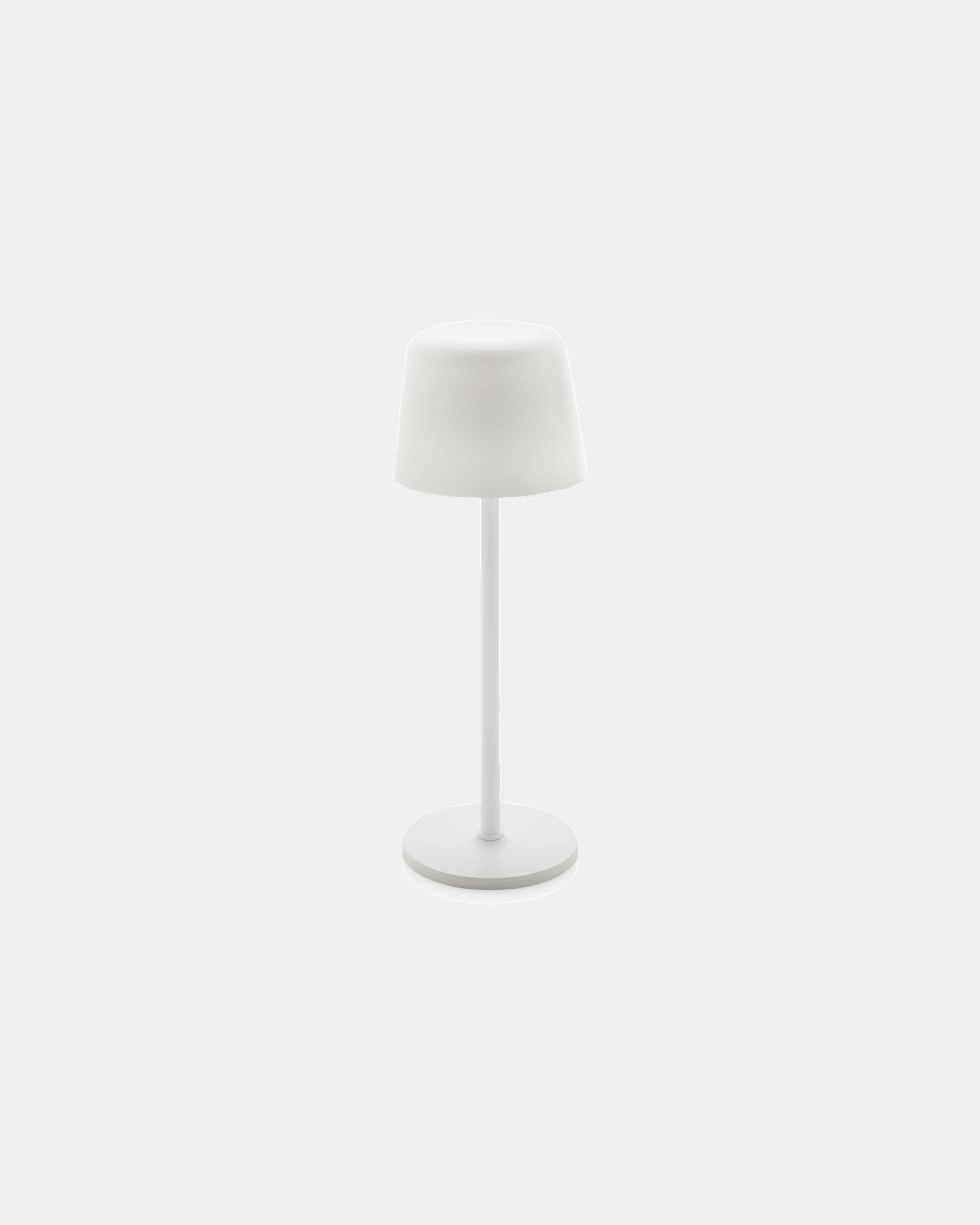 Lampe de table ABS recyclé RCS Zenic à personnaliser - Blanc