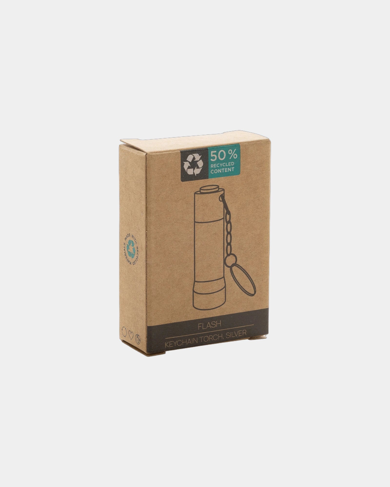 Porte-clés torche aluminium recyclé RCS Flash - 9