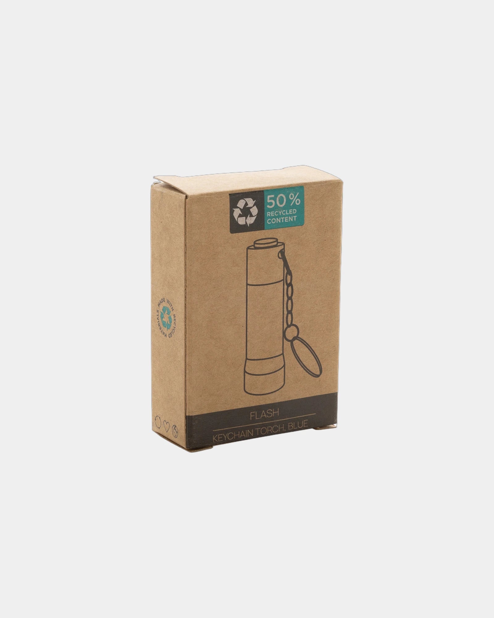 Porte-clés torche aluminium recyclé RCS Flash - 14