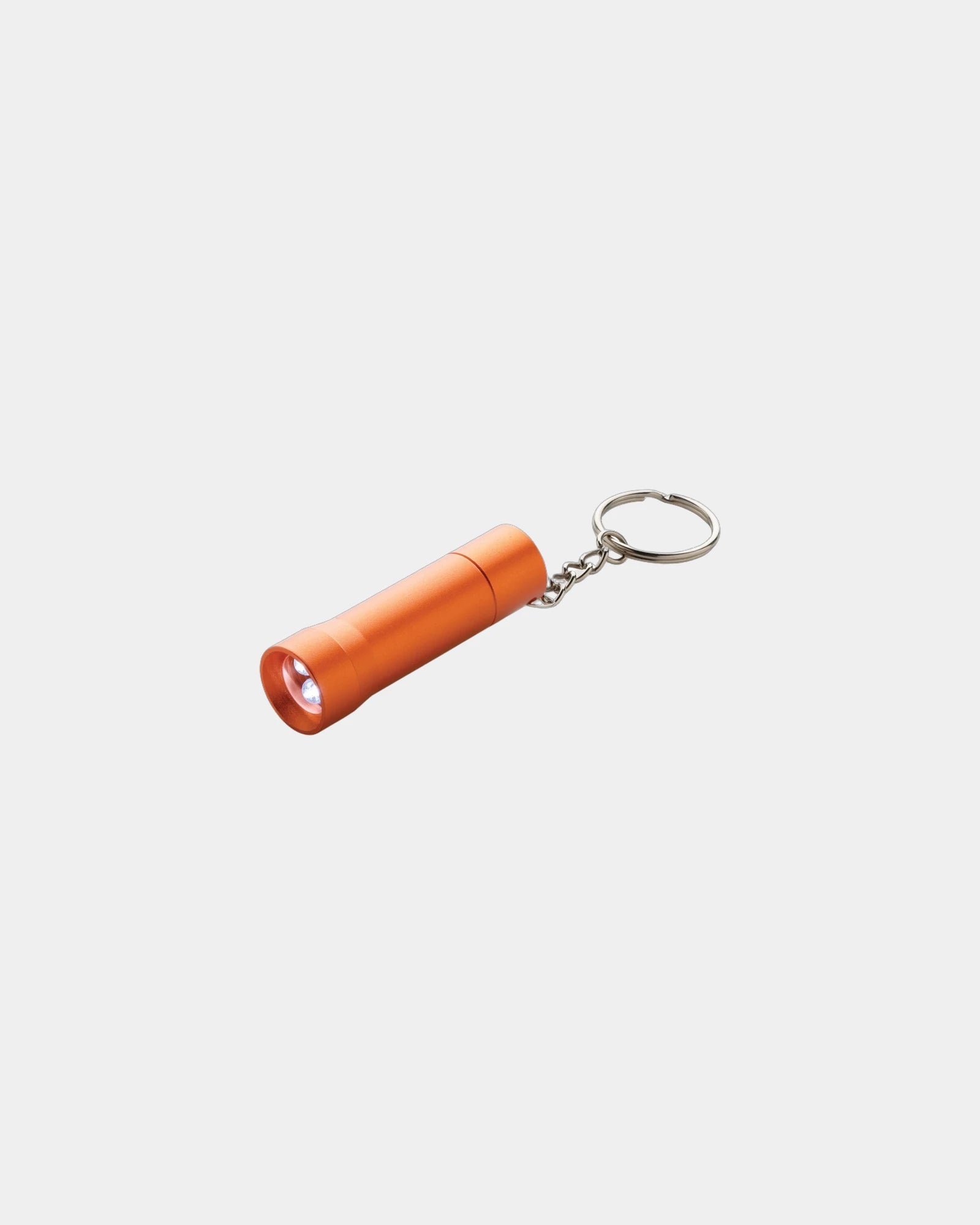 Porte-clés torche aluminium recyclé RCS Flash - Orange
