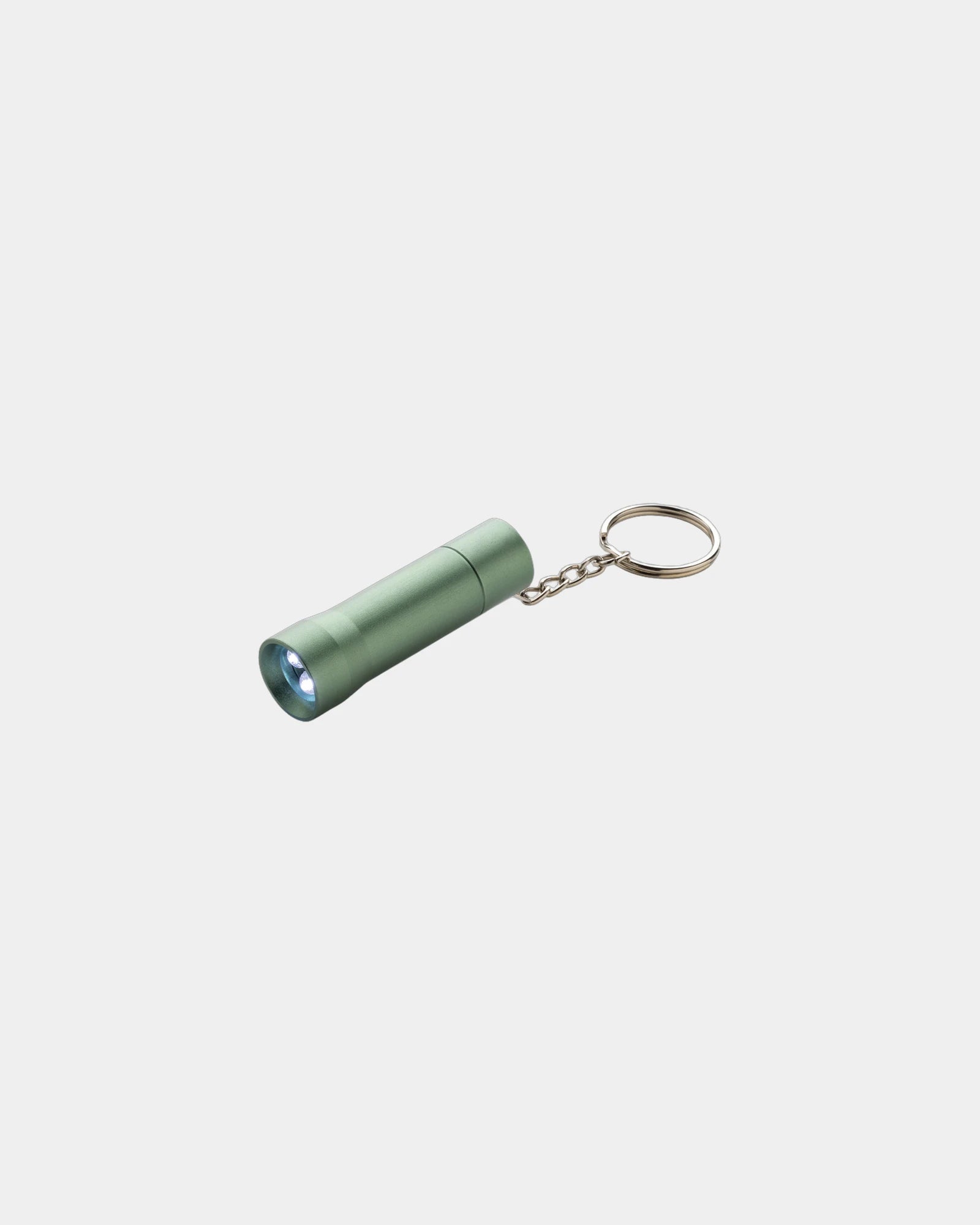 Porte-clés torche aluminium recyclé RCS Flash - Vert