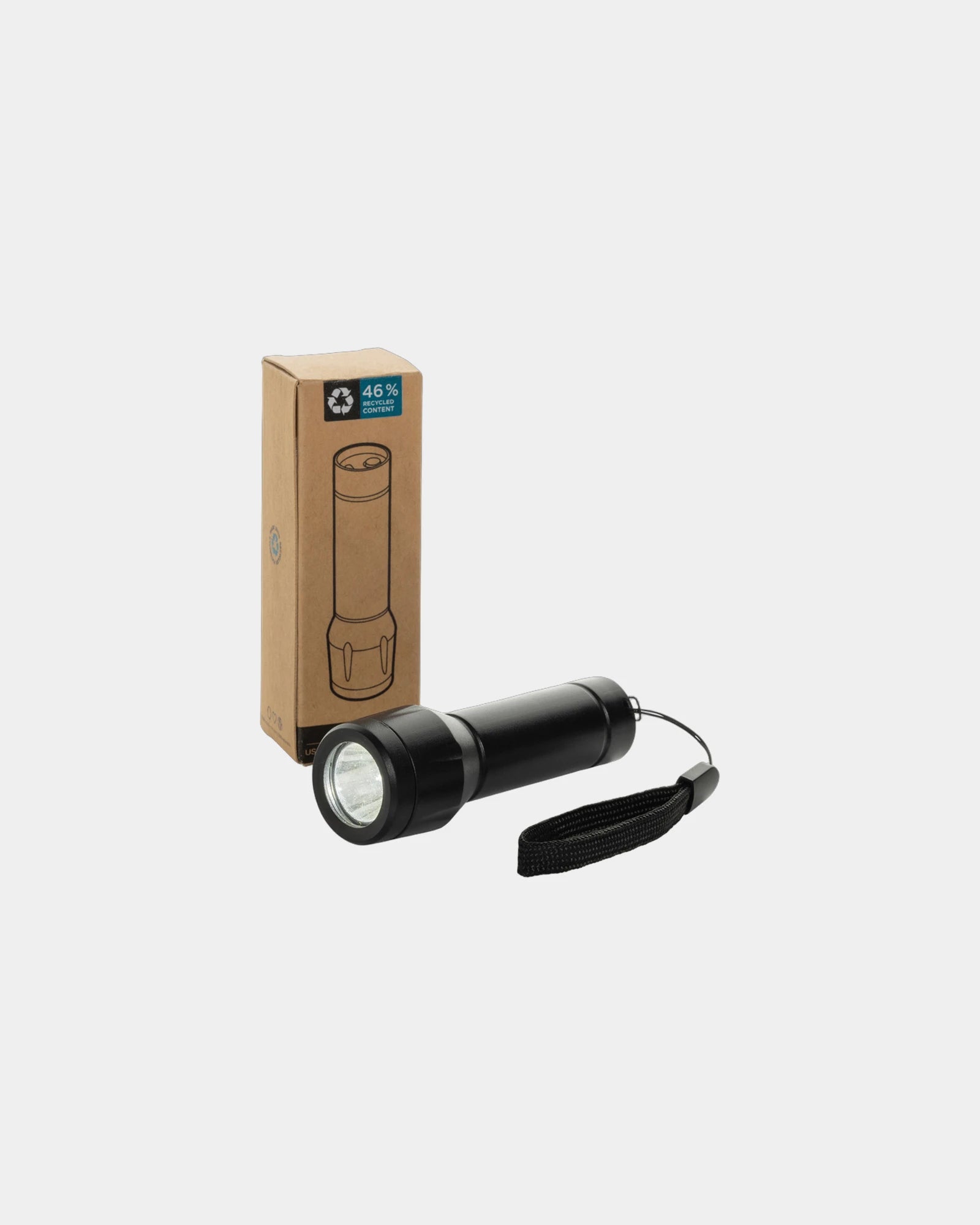 Lampe torche ABS recyclé RCS Flara à personnaliser - 1