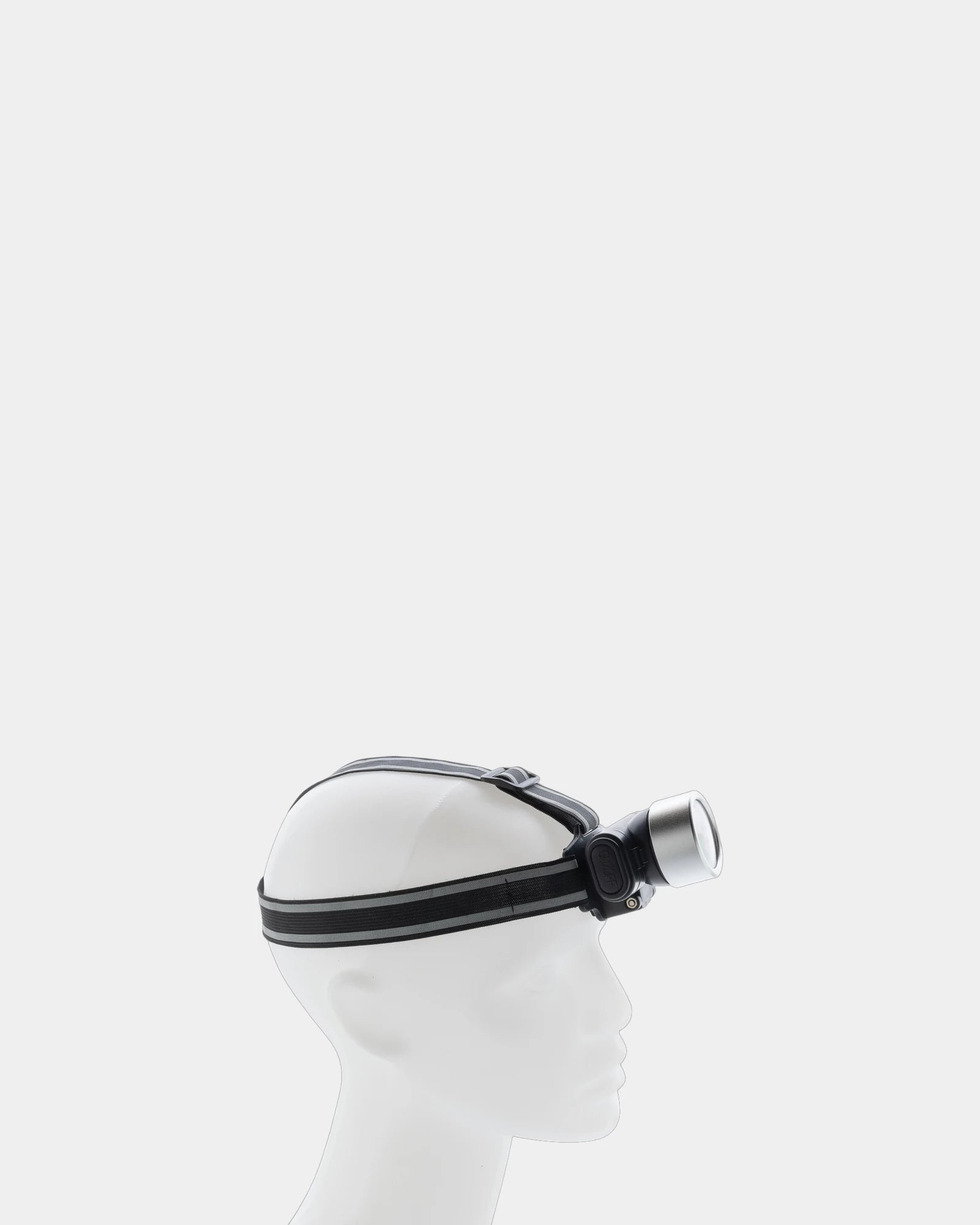 Lampe frontale 3 LED argent à personnaliser - 1