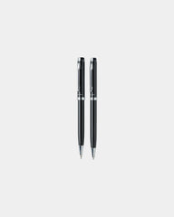 Set stylos acier Luzern à personnaliser - Noir