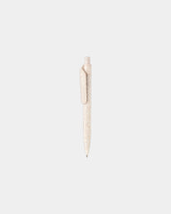 Stylo en fibre de paille à personnaliser - Blanc
