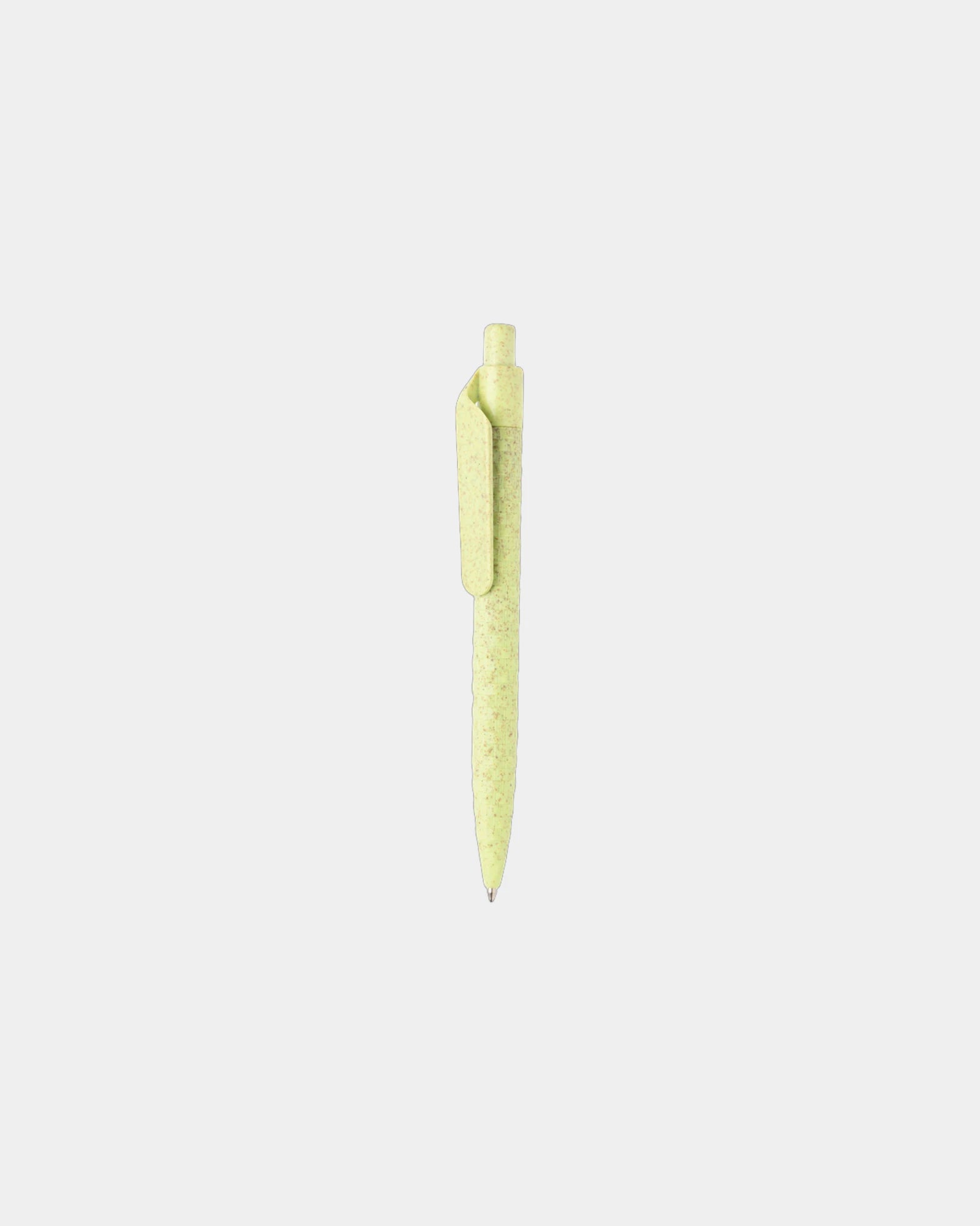 Stylo en fibre de paille à personnaliser - Vert