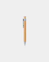 Stylo en bambou avec clip en fibre de paille à personnaliser - 5