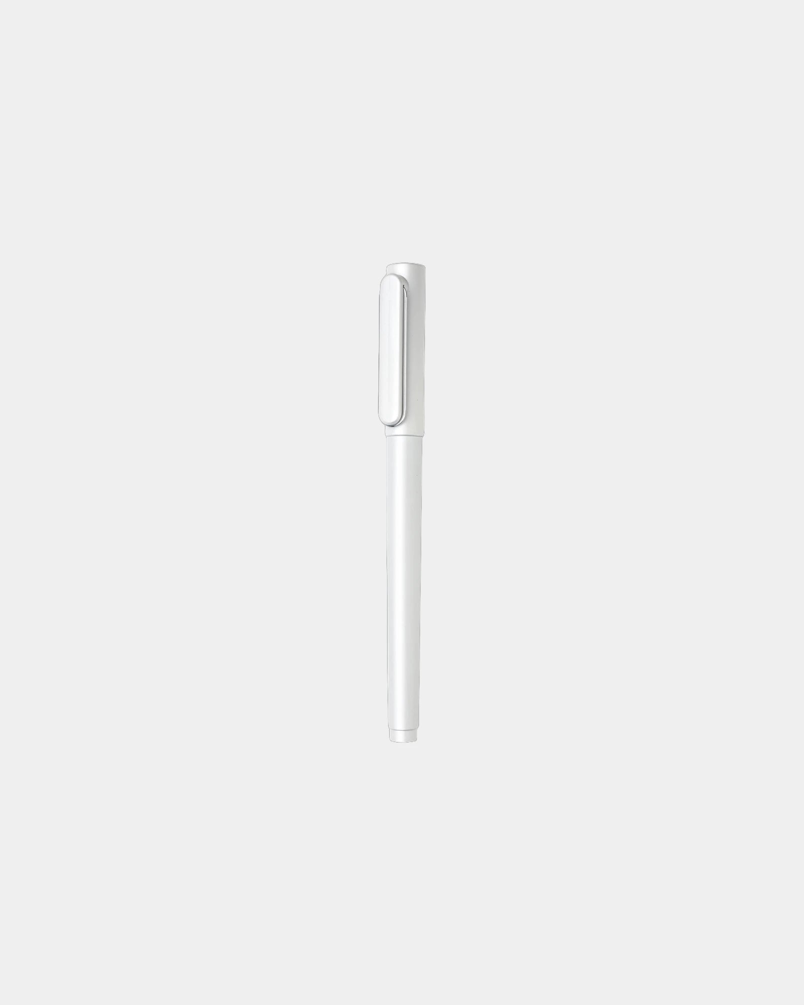 Stylo en plastique à capuchon X6 à personnaliser - Blanc