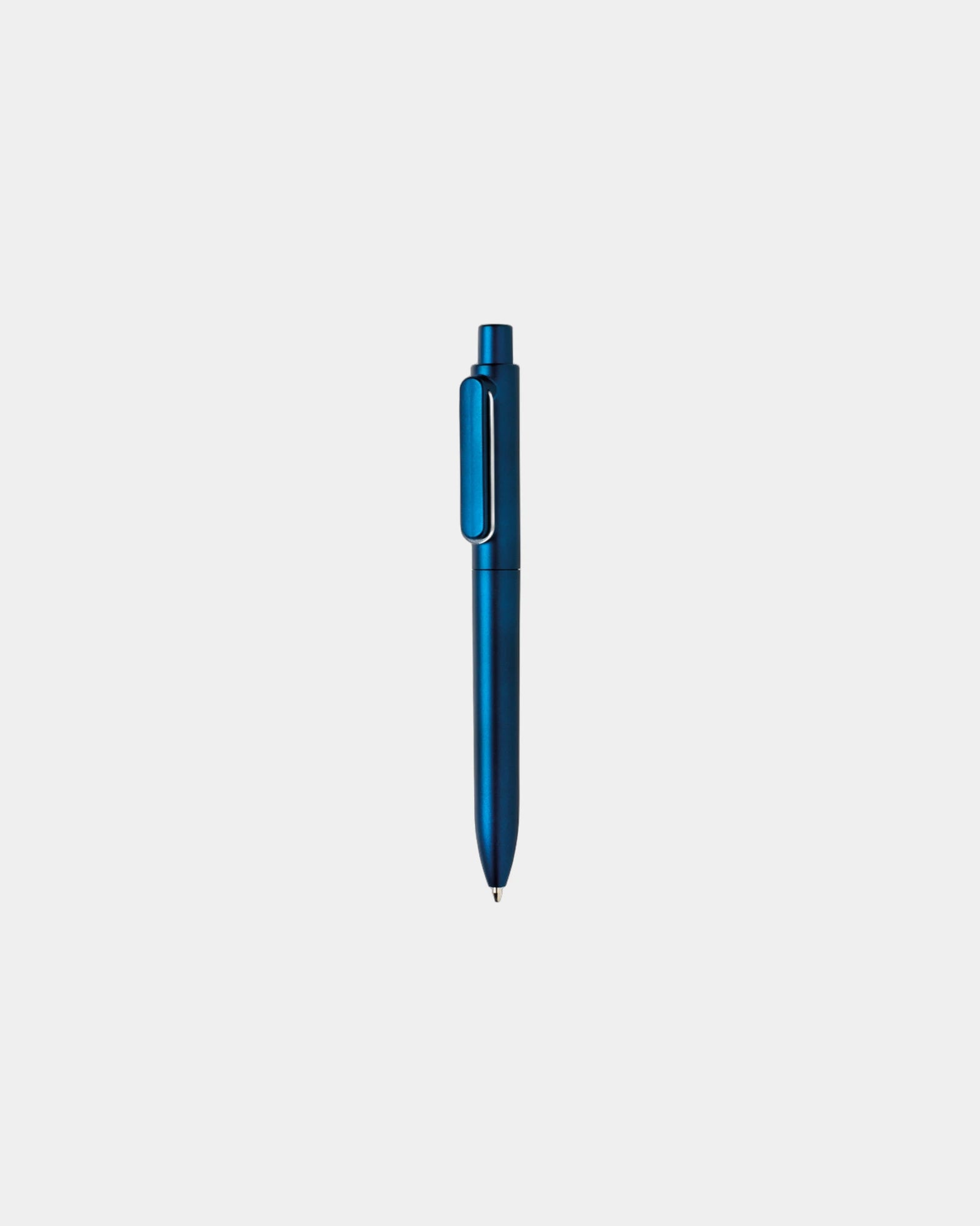 Stylo à bille en plastique X6 à personnaliser - Bleu