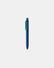 Stylo à bille en plastique X6 à personnaliser - Bleu
