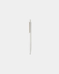 Stylo ABS recyclé finition gomme à personnaliser - Blanc