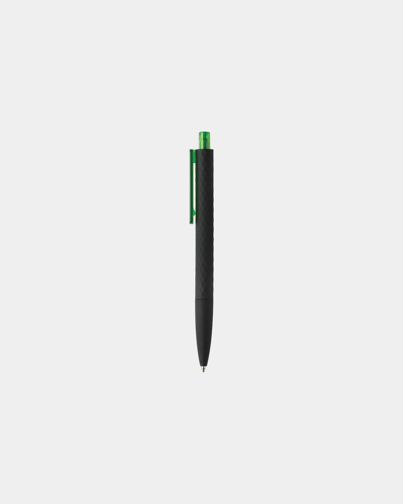 Stylo ABS recyclé finition gomme noire à personnaliser - 19