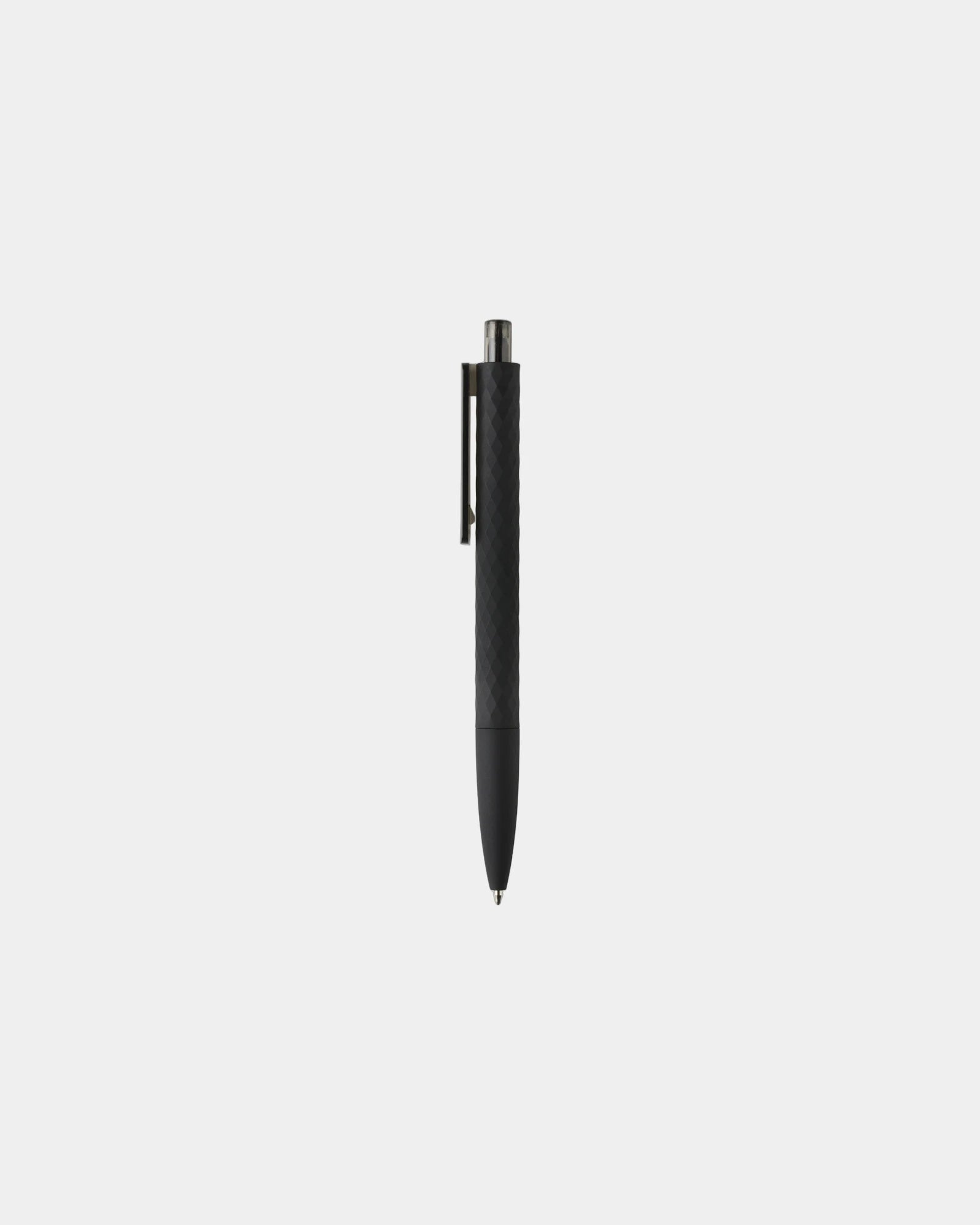 Stylo ABS recyclé finition gomme noire à personnaliser - 6