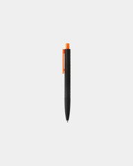 Stylo ABS recyclé finition gomme noire à personnaliser - 22