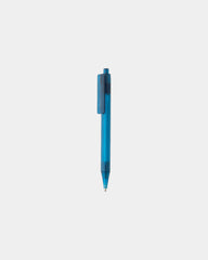 Stylo en rPET GRS X8 à personnaliser - Bleu