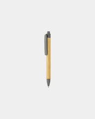 Stylo écriture responsable papier recyclé à personnaliser - Gris