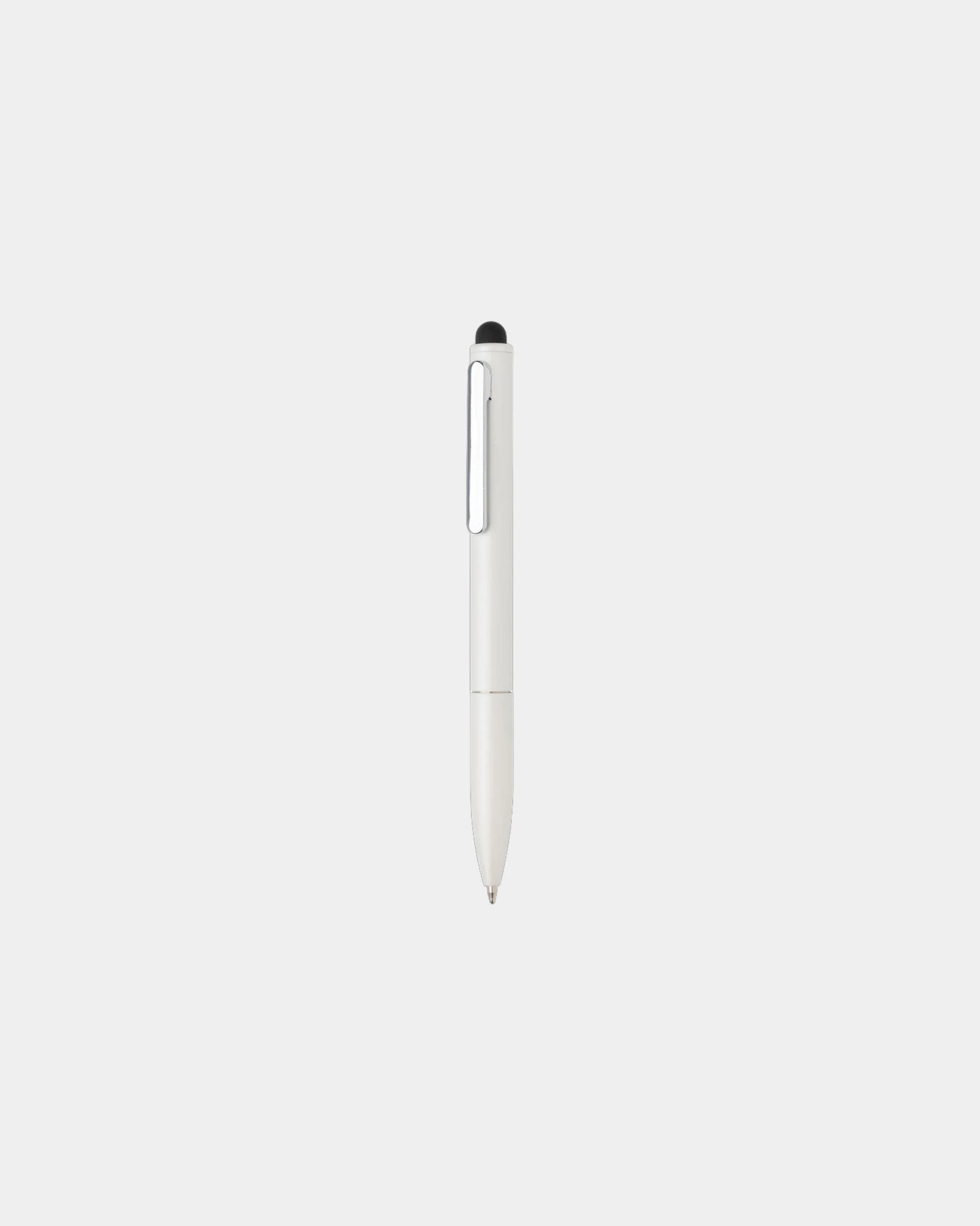 Stylo en aluminium recyclé Kymi à personnaliser - Blanc