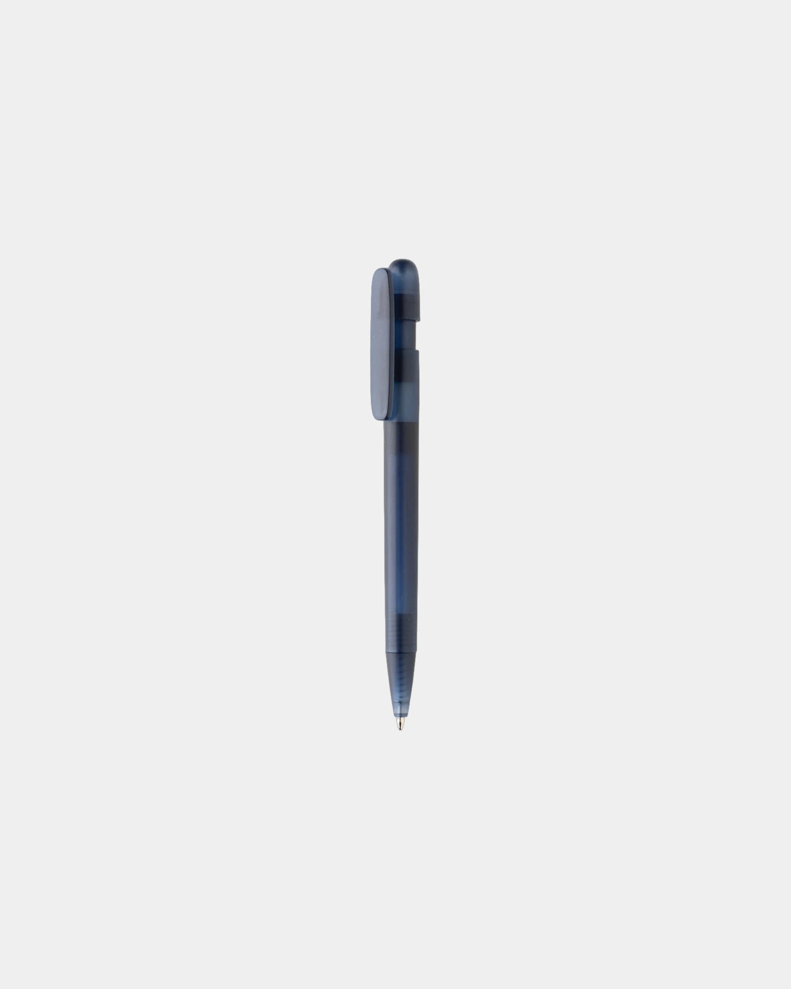 Stylo ABS recyclé certifié GRS Devin à personnaliser - Bleu Marine