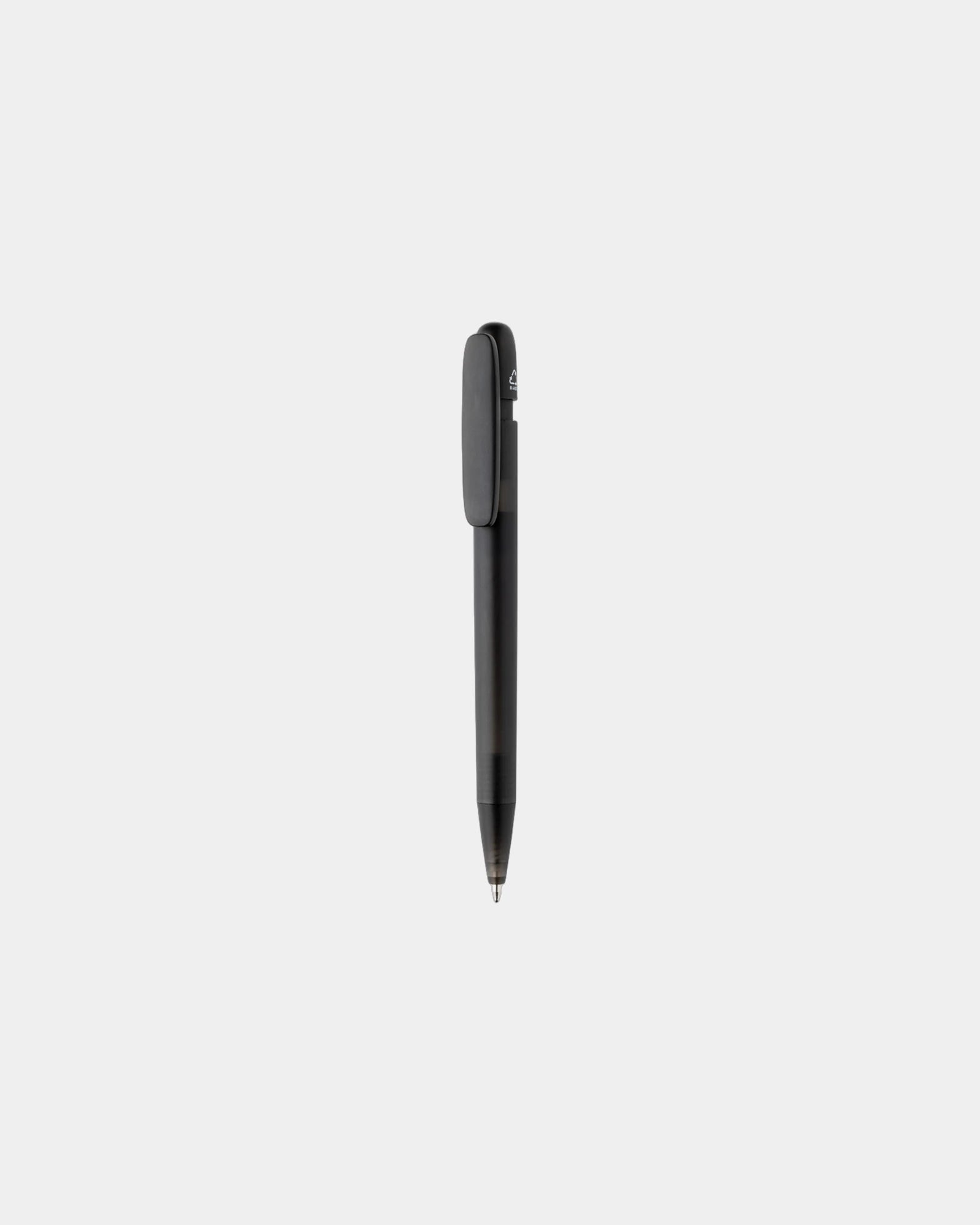 Stylo ABS recyclé certifié GRS Devin à personnaliser - Noir