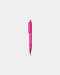 Stylo en plastique recyclé GRS X3 à personnaliser - Rose