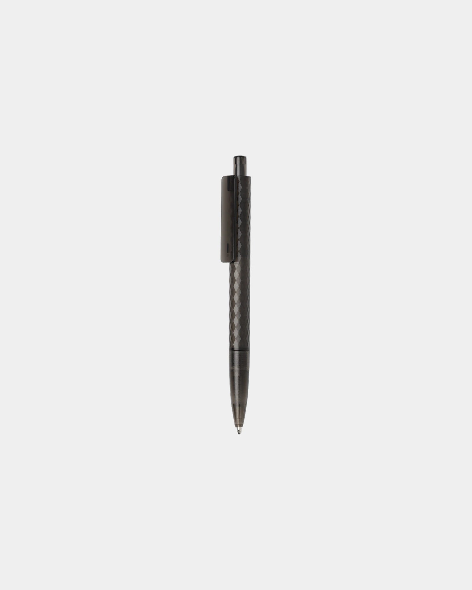 Stylo en plastique recyclé GRS X3 à personnaliser - Noir