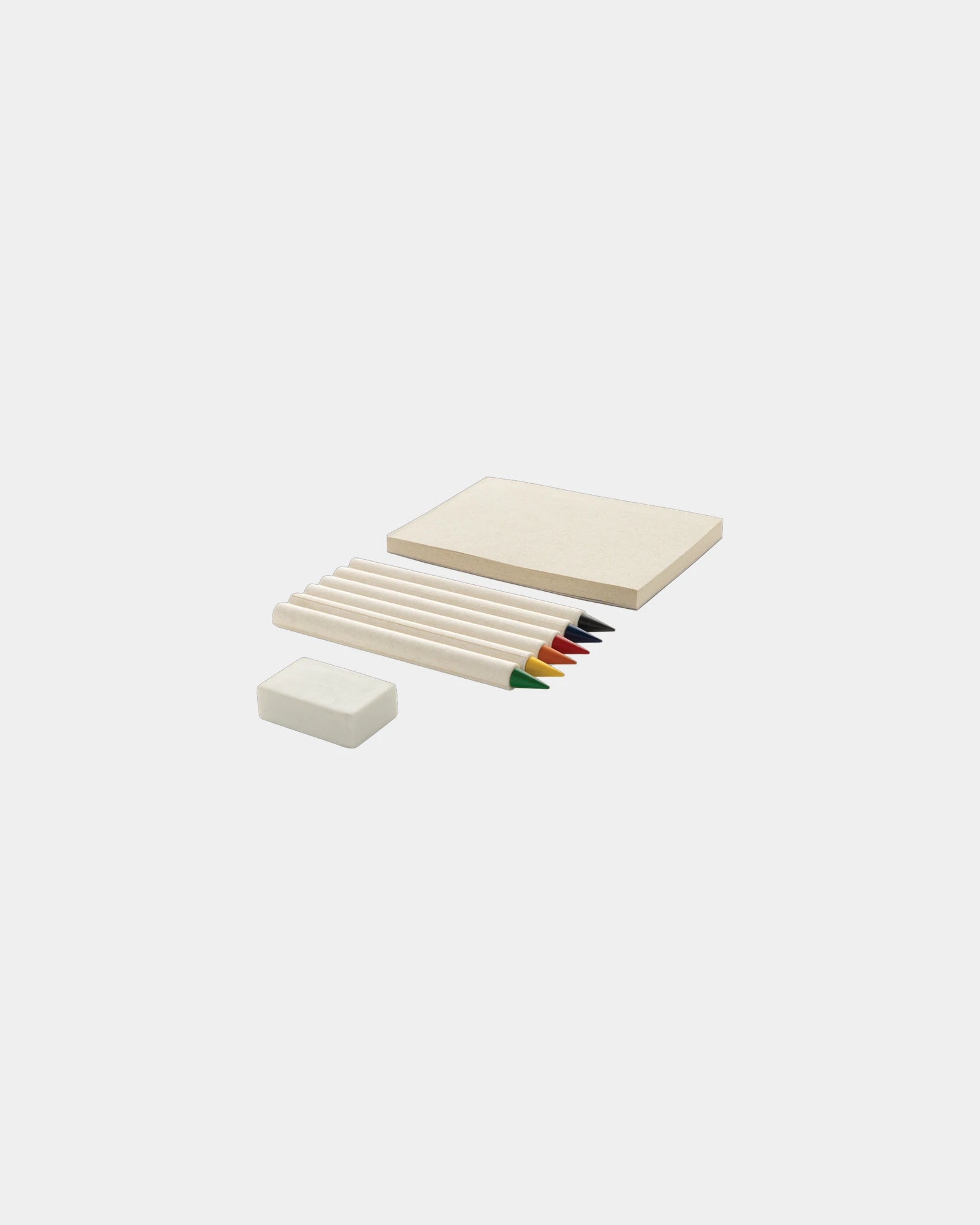 Set de 6 crayons de couleur GRS Infinity à personnaliser - Blanc