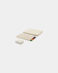Set de 6 crayons de couleur GRS Infinity à personnaliser - Blanc