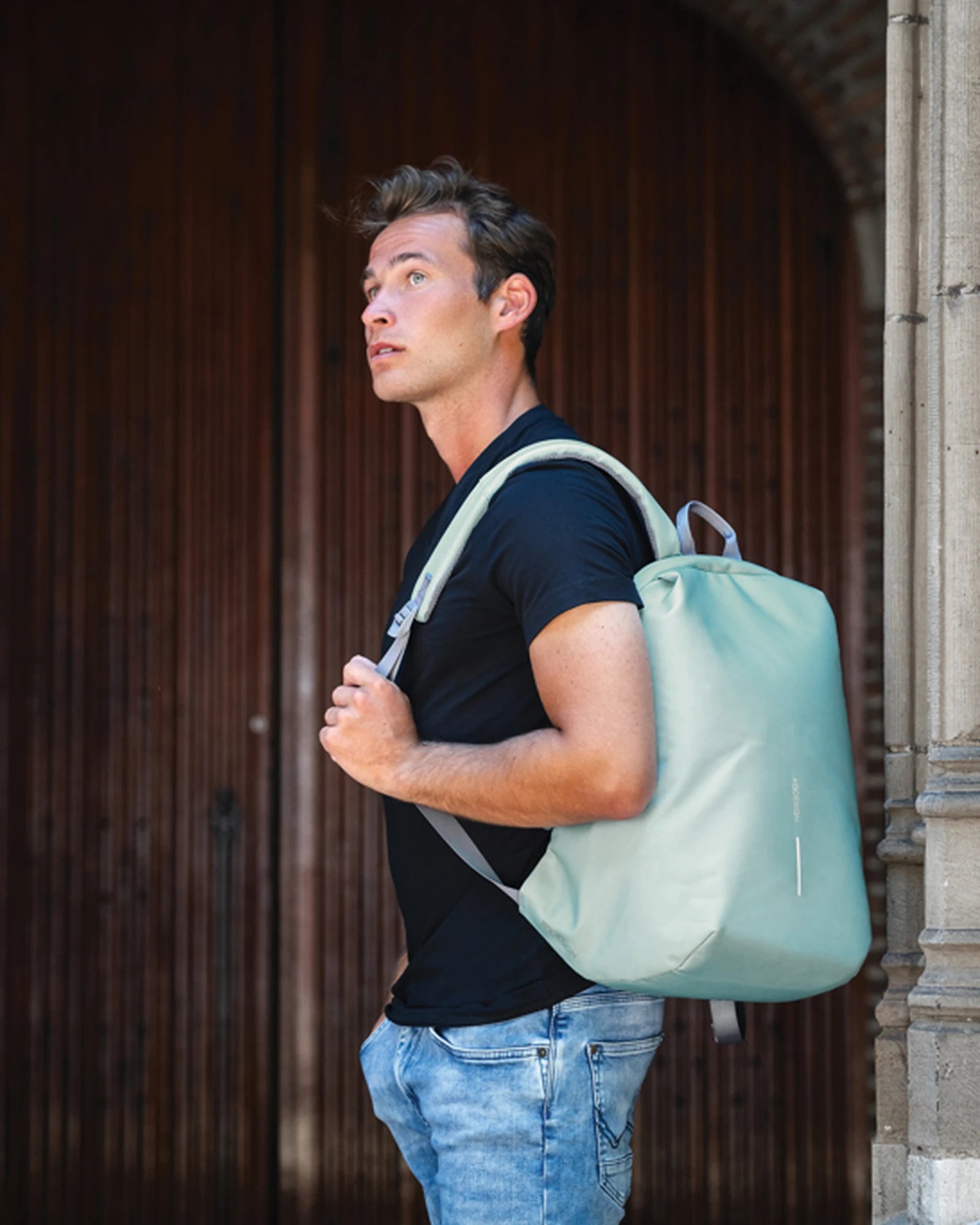 Sac à dos antivol rPET Bobby Soft à personnaliser - 54