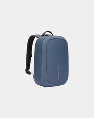 Sac à dos ordinateur rPET Bobby Edge à personnaliser - Bleu Marine
