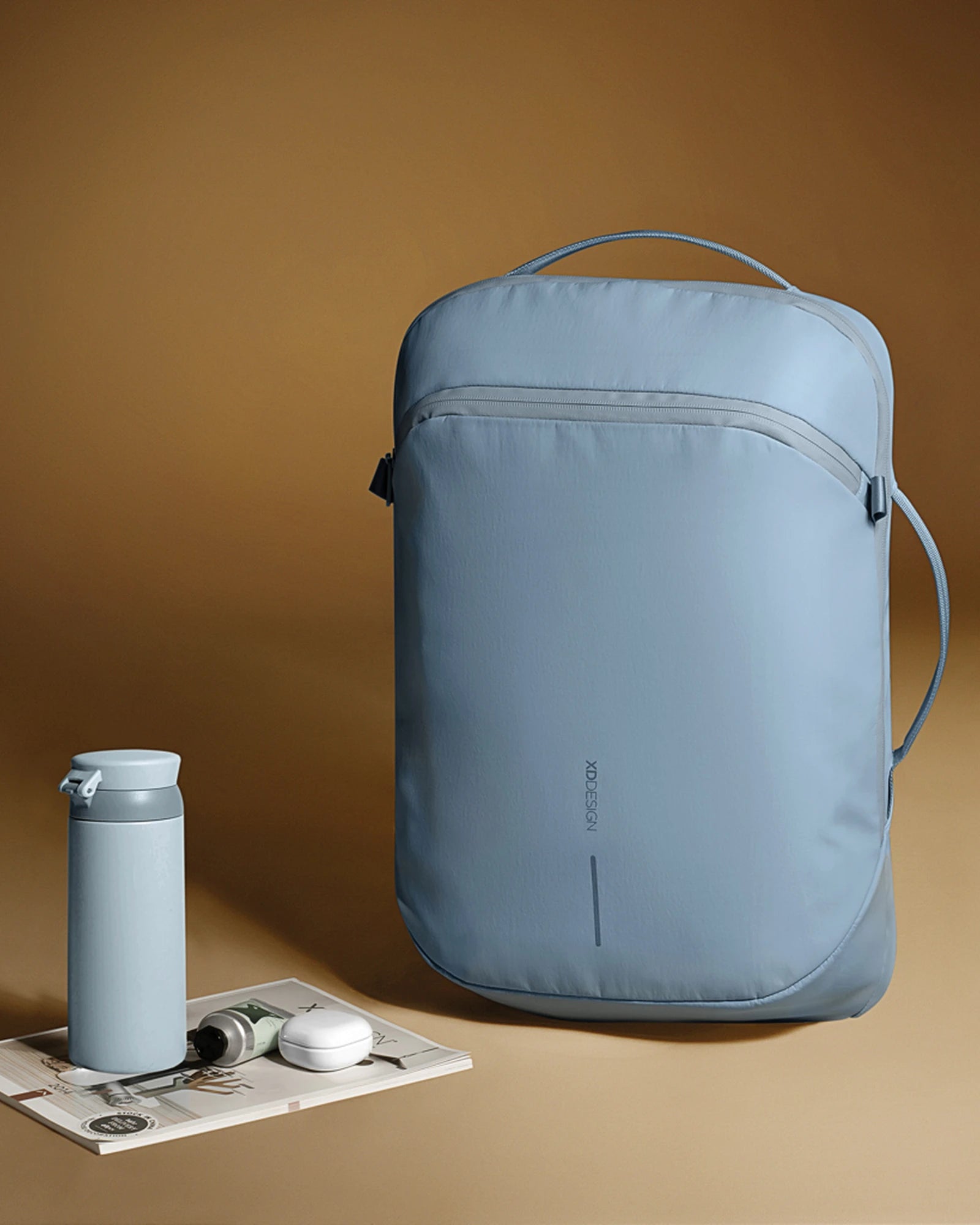 Sac à dos anti-vol nylon recyclé à personnaliser - 19