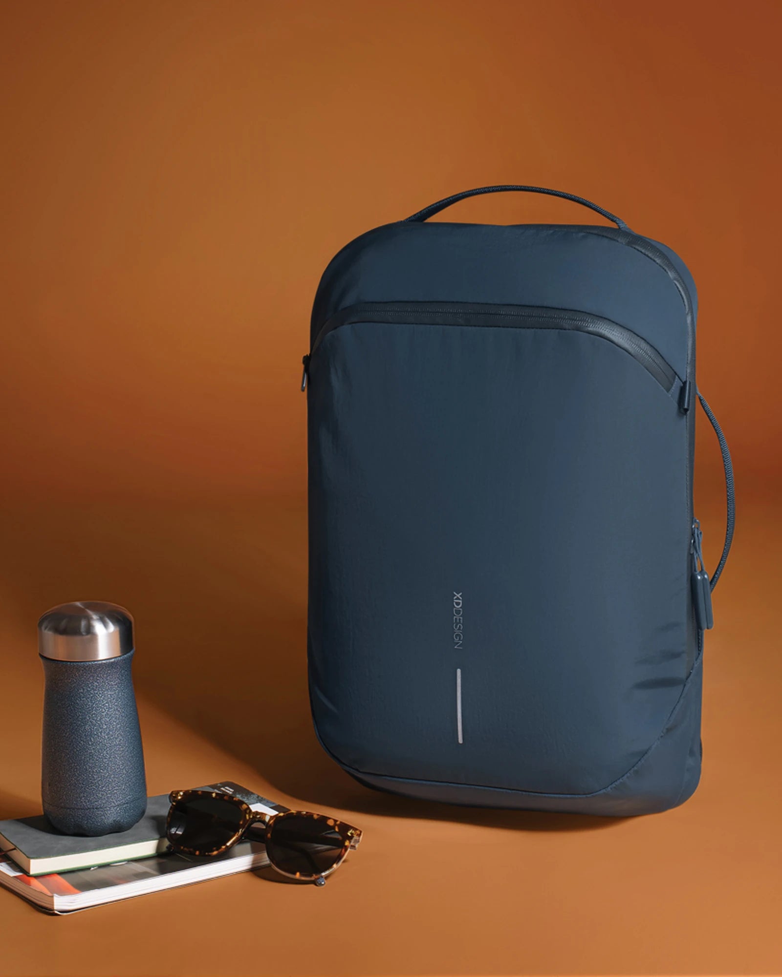 Sac à dos anti-vol nylon recyclé à personnaliser - 39