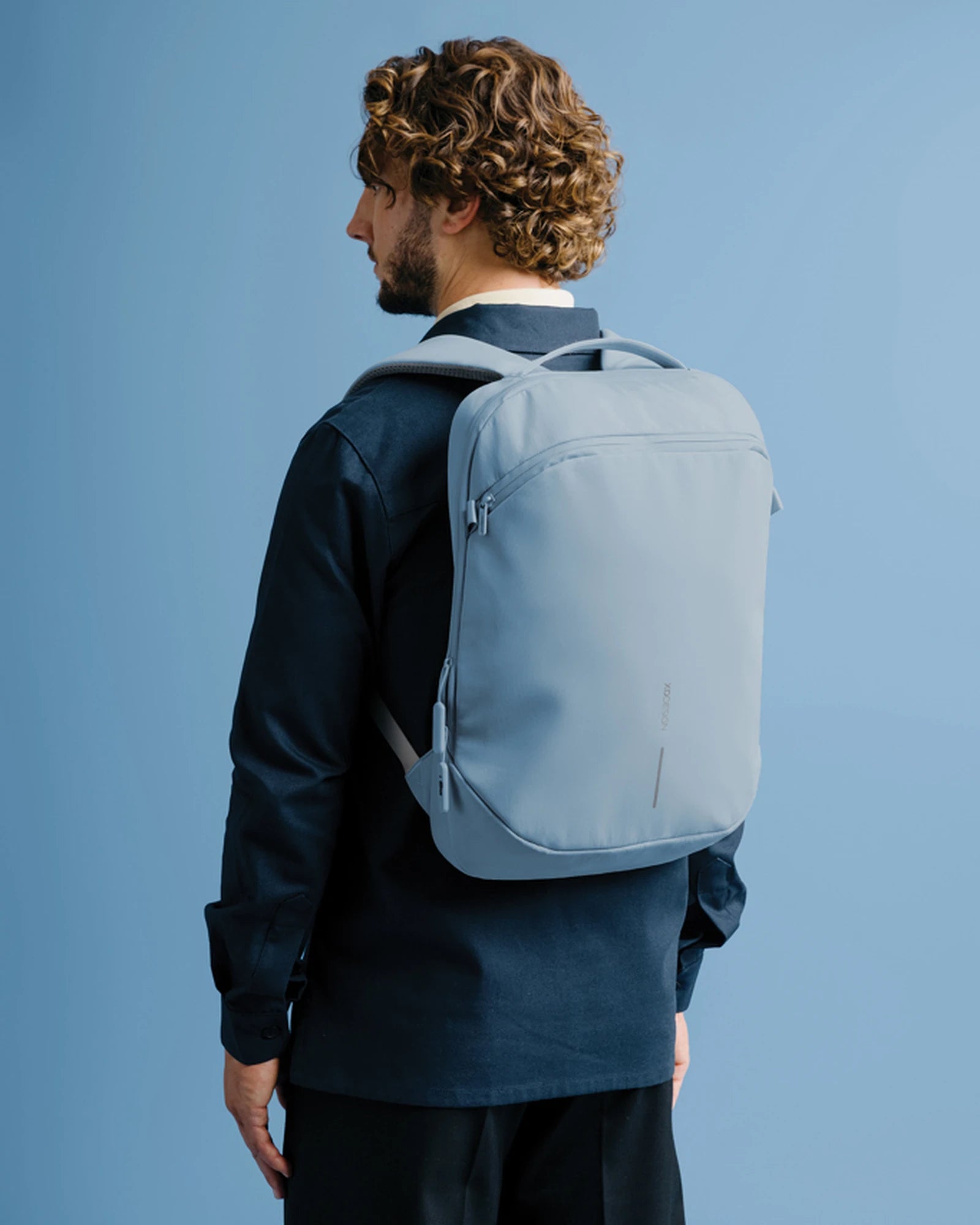 Sac à dos anti-vol nylon recyclé à personnaliser - 20