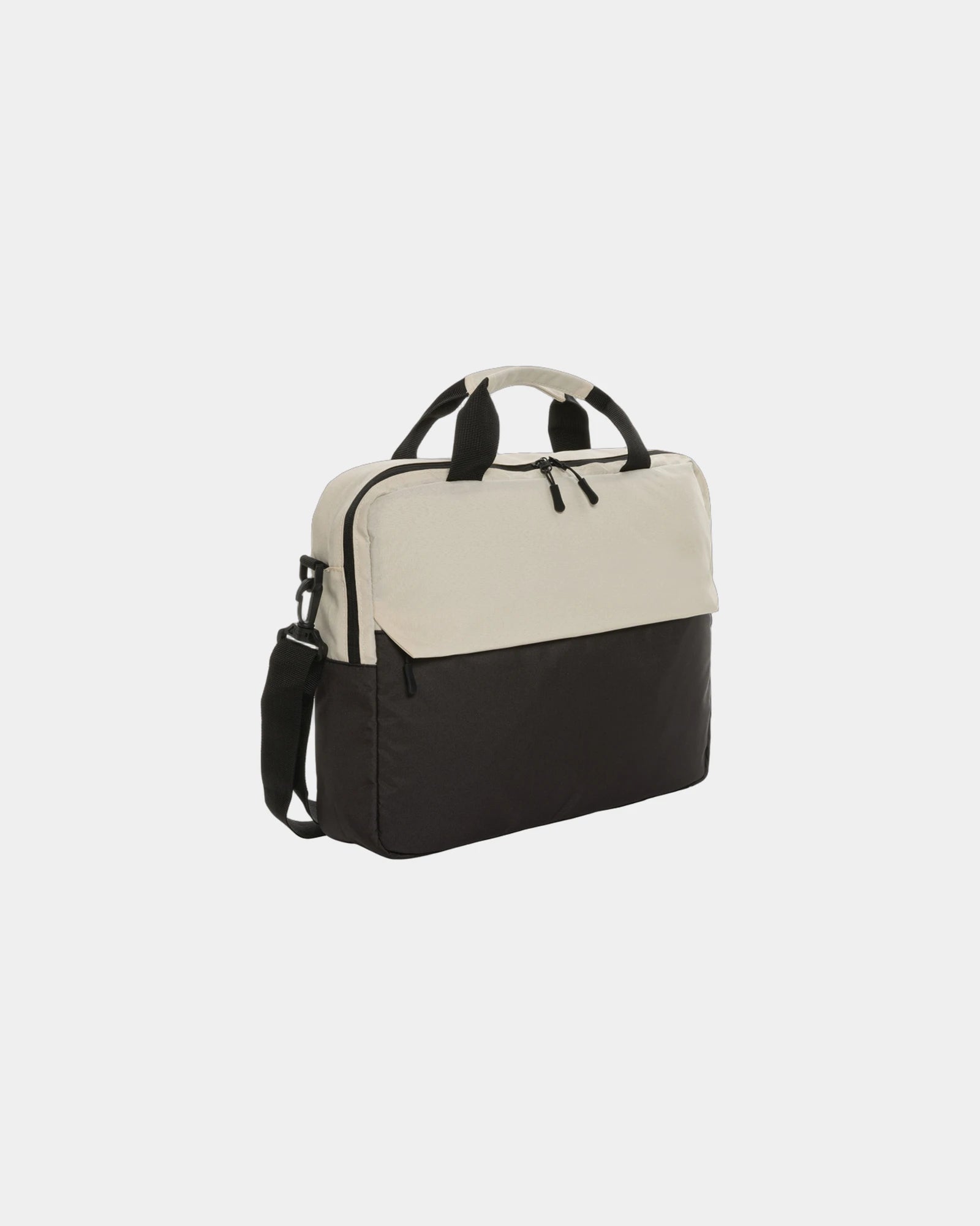 Sacoche ordinateur rPET AWARE™ 15.6" à personnaliser - Blanc Cassé
